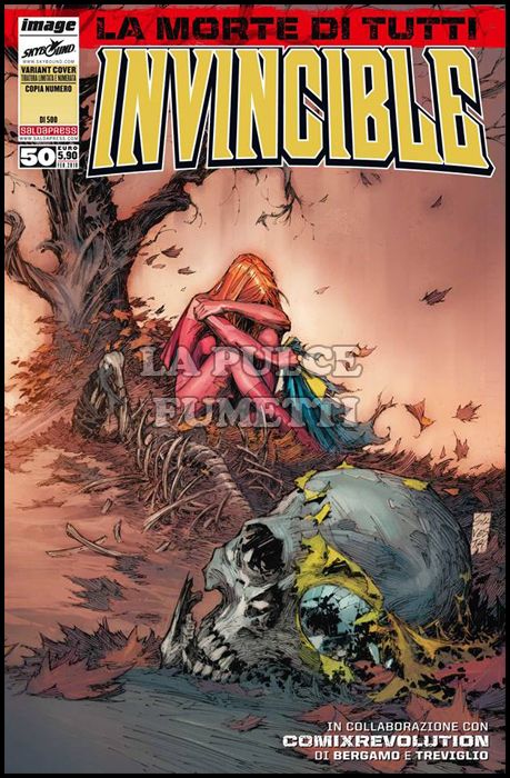 INVINCIBLE #    50 - VARIANT A - MARC SILVESTRI - COMIXREVOLUTION